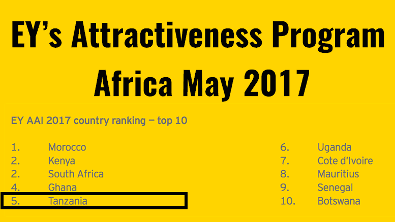 EY Africa Attractiveness Index 2017 Tanzania