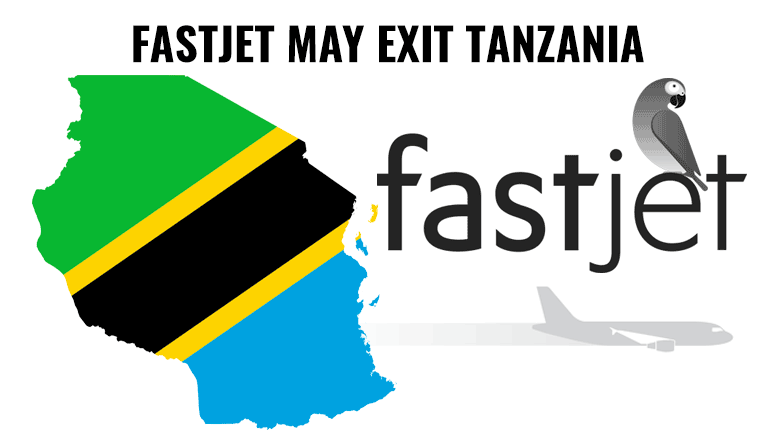 fastjet may exit Tanzania