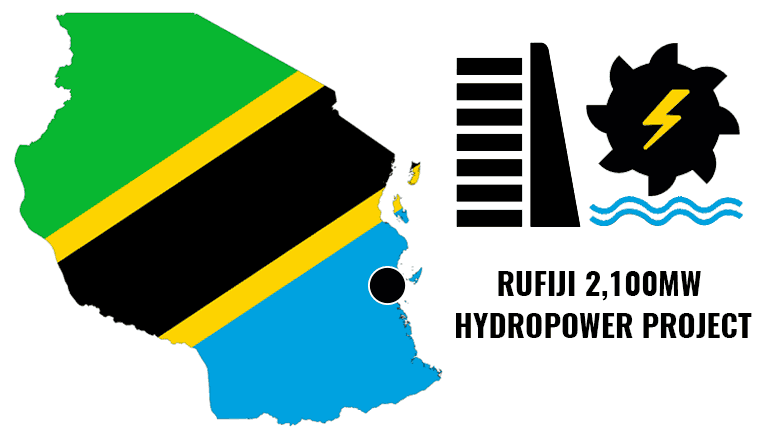 Rufiji Dam construction