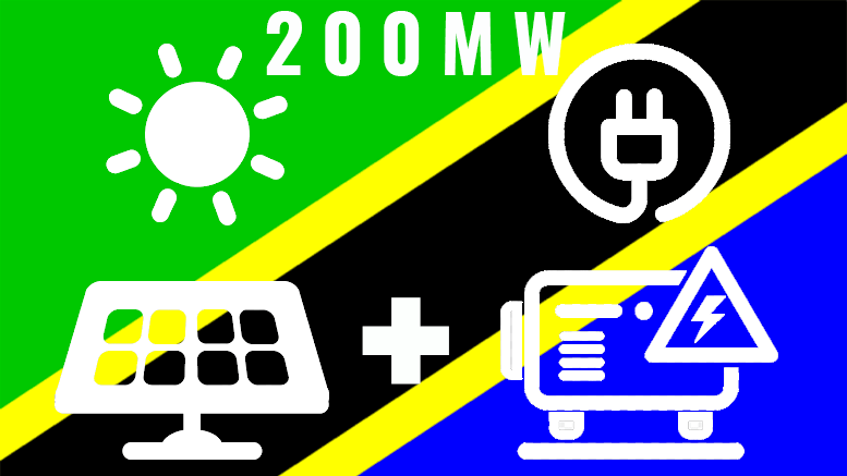 Tanzania 200MW solar diesel mini grid