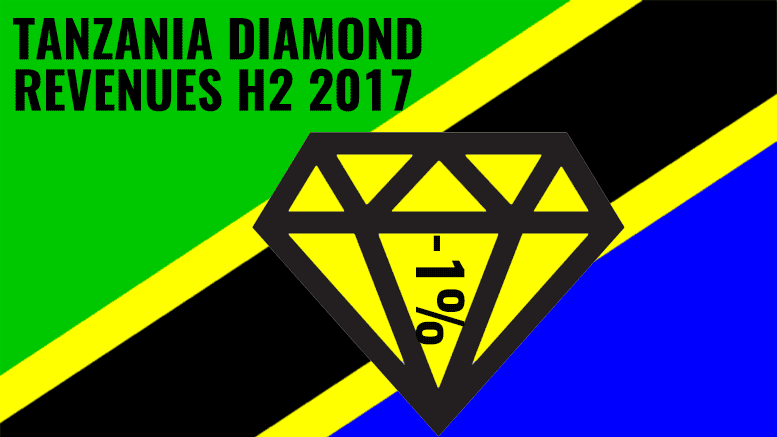 Tanzania diamond revenues h2 2017