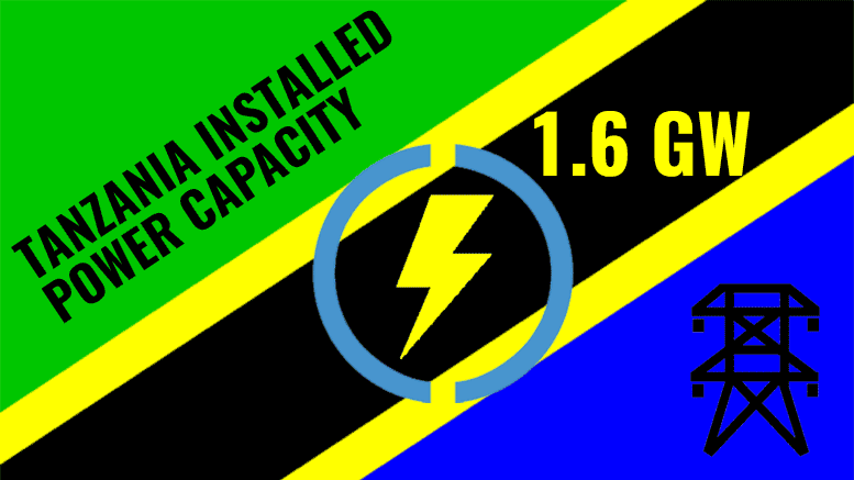 Tanzania Installed Power Capacity 2019