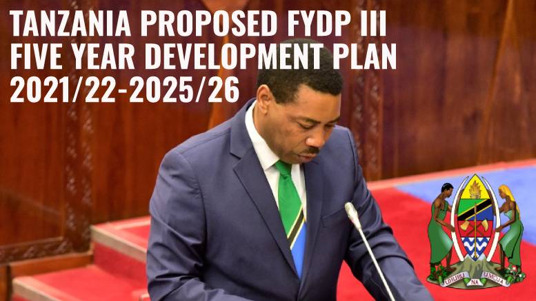 Tanzania Proposed Development Plan 2021/22-2025/26