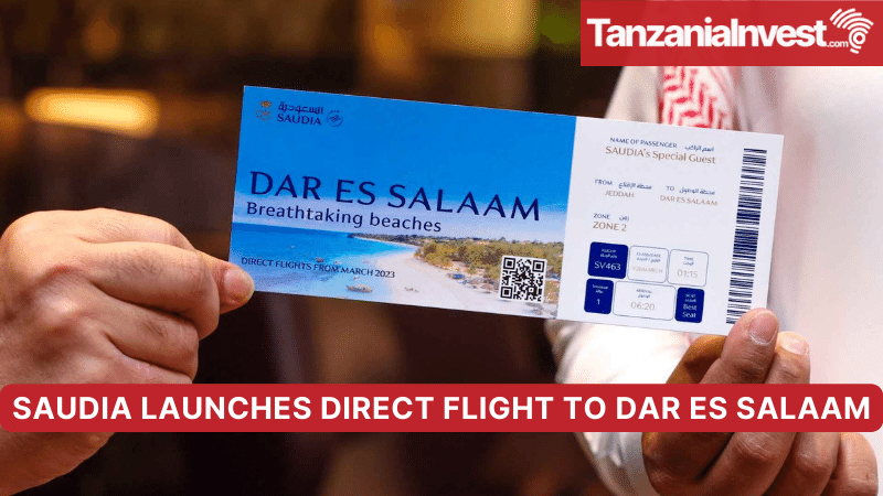 Saudia New Direct Flight to Tanzania