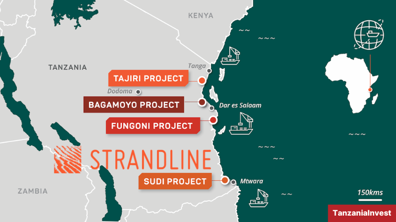 Strandline Resources Tanzania Projects