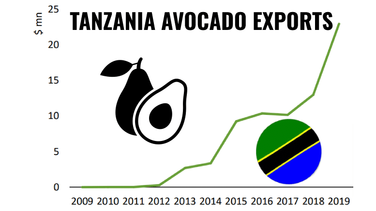 Tanzania avocado exports