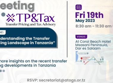 TP&TAX Tanzania Transfer Pricing Meeting May 2023